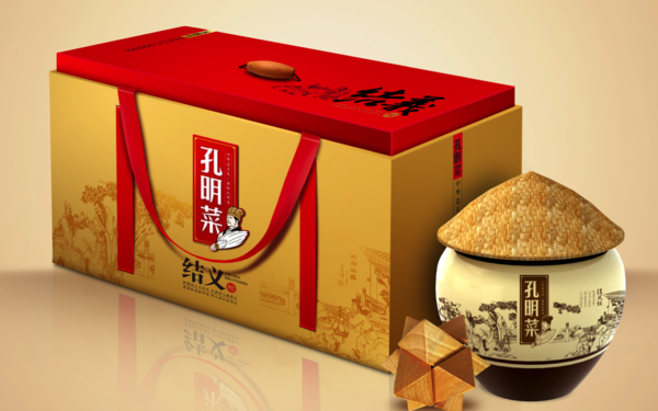 襄陽孔明菜系列產(chǎn)品包裝設(shè)計