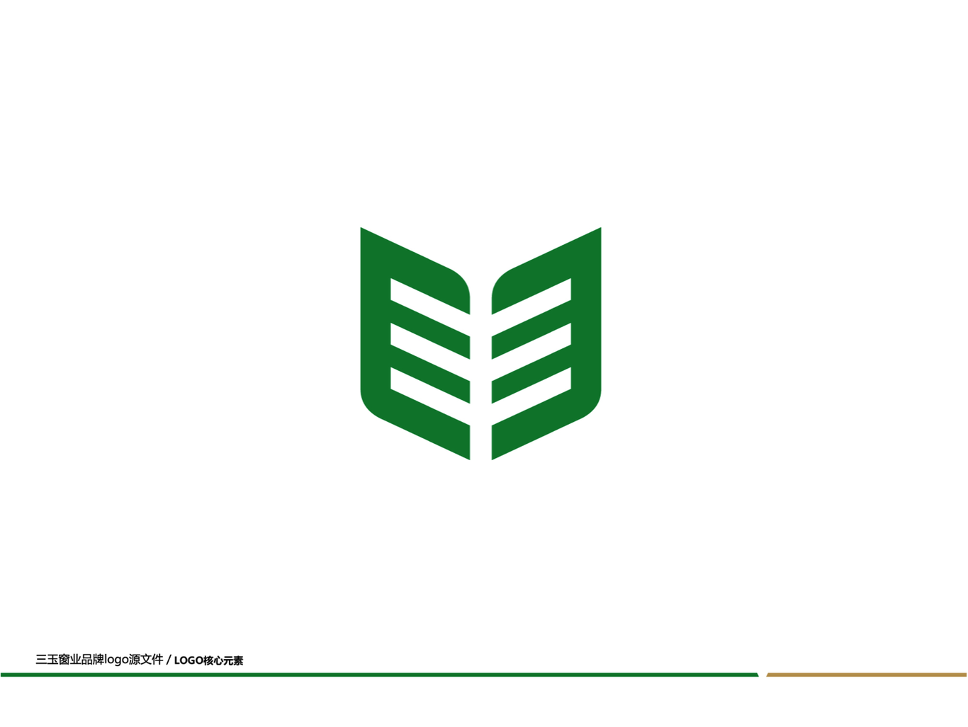 三玉窗业 品牌logo设计图0