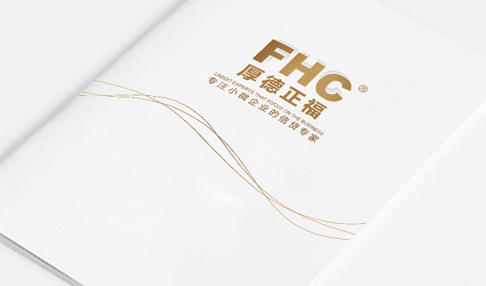 厚德正福资本投资公司画册设计图1