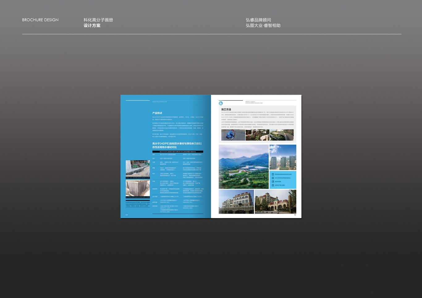 科化高分子宣传册设计图5