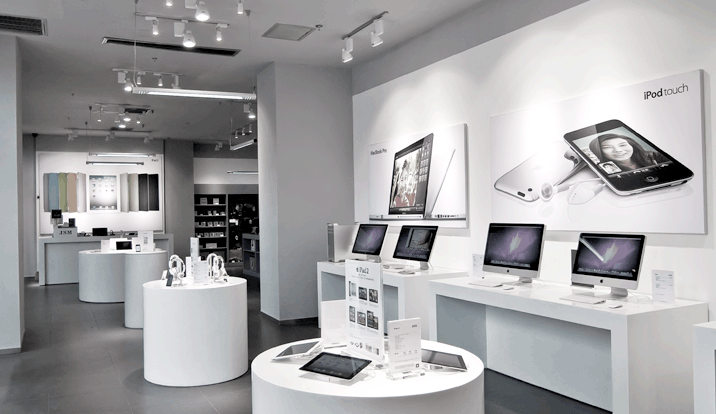 apple經(jīng)銷(xiāo)商店面設計執行圖3