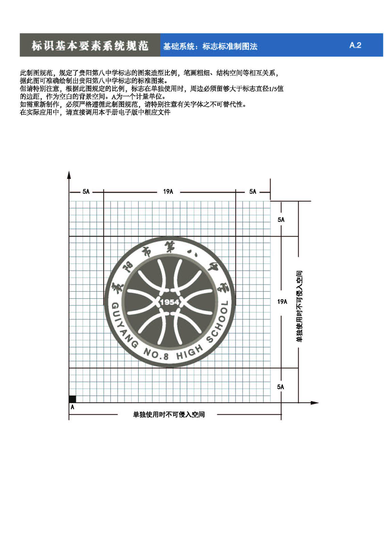 贵阳第八中学Logo、VIS设计图9