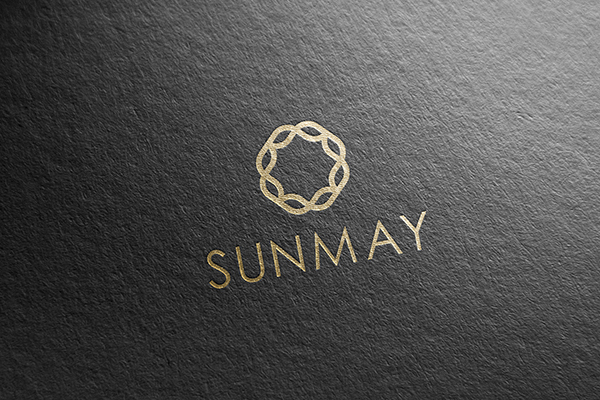 SUNMEY珠寶LOGO設計圖1