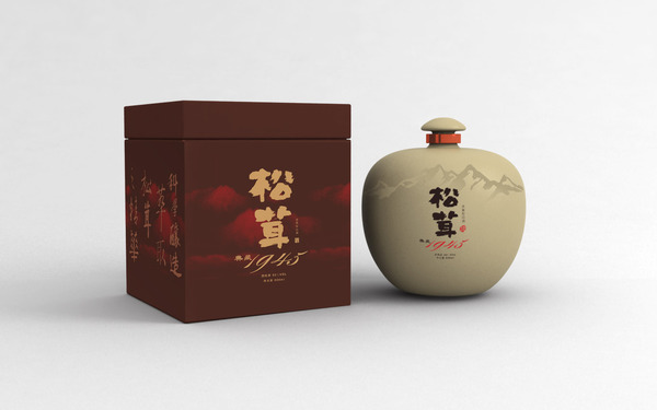 松茸酒包裝設(shè)計