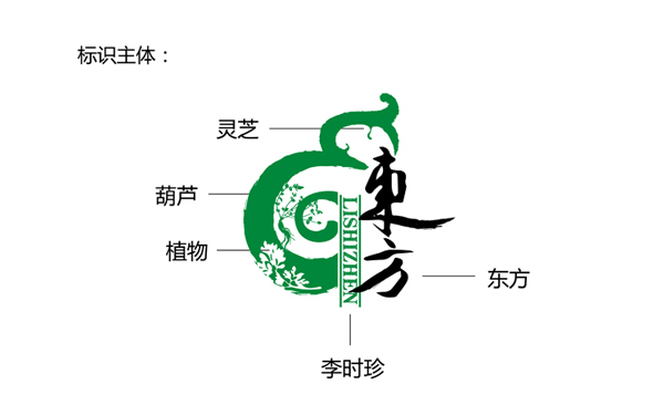 湖北李時(shí)珍東方藥業(yè)有限公司標(biāo)識設(shè)計(jì)圖6