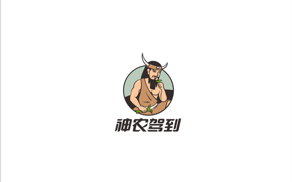 神农驾到LOGO设计