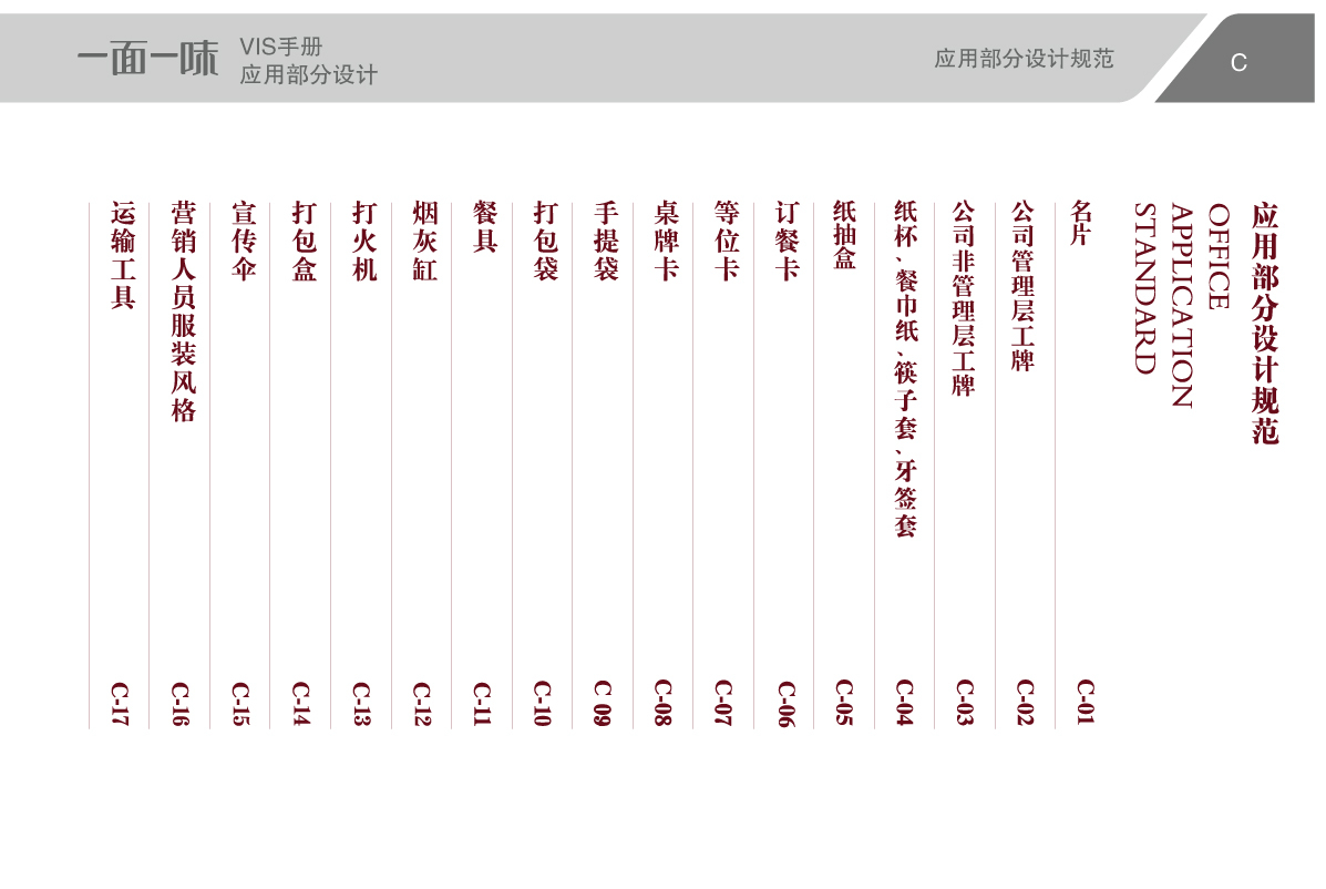 一面一味 VI设计图21