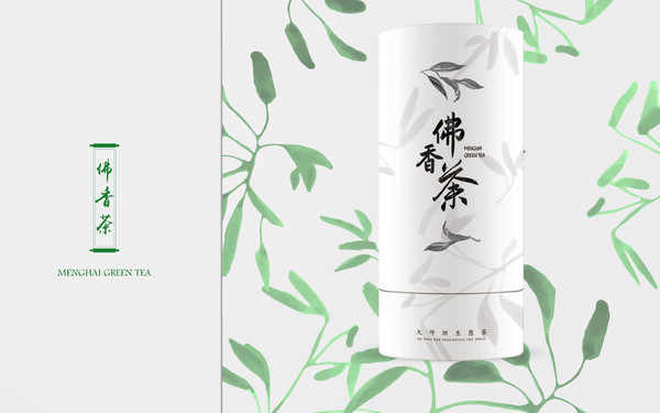 大坪坦生態(tài)茶包裝重塑