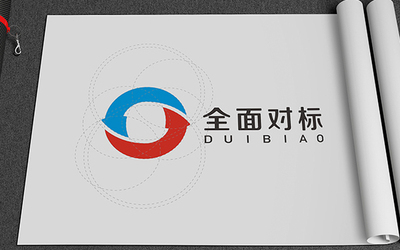 对标科技logo设计