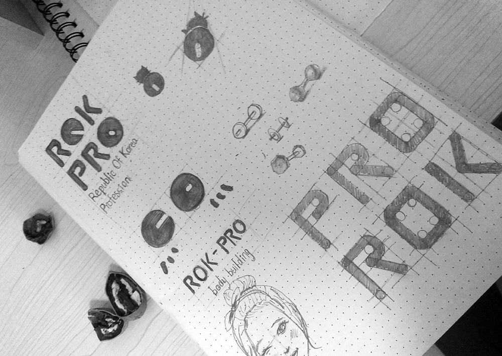 POKPRO 健身内衣品牌VI-LOGO图2