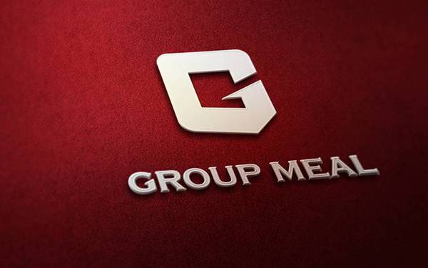 group meal 標志設計