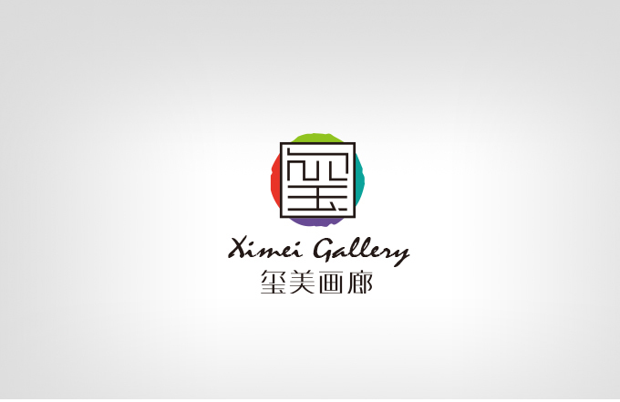 玺美艺术空间logo设计图5