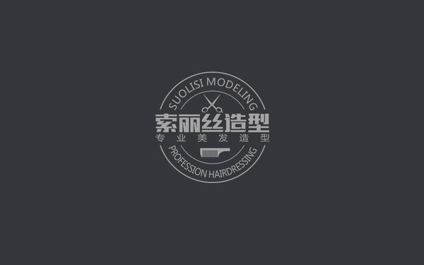 南京索丽丝发型工作室LOGO设计方案