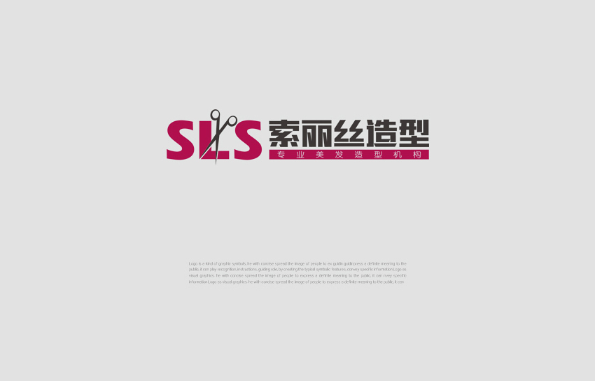 南京索麗絲發(fā)型工作室LOGO設(shè)計方案圖7