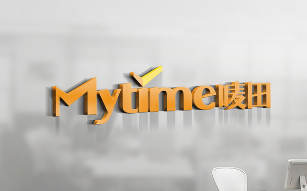 mytime嘜田 LOGO設(shè)計