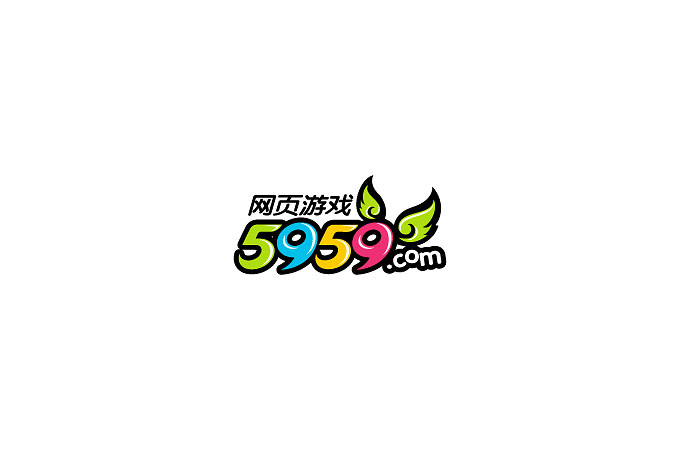 5959網(wǎng)頁游戲網(wǎng)logo設計圖1