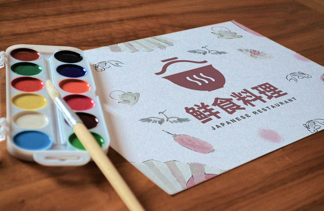 LOGO/VI设计 |鲜食料理/ #餐饮#图1