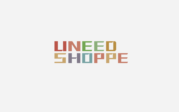 UNEEDSHOPPE服裝品牌logo設計