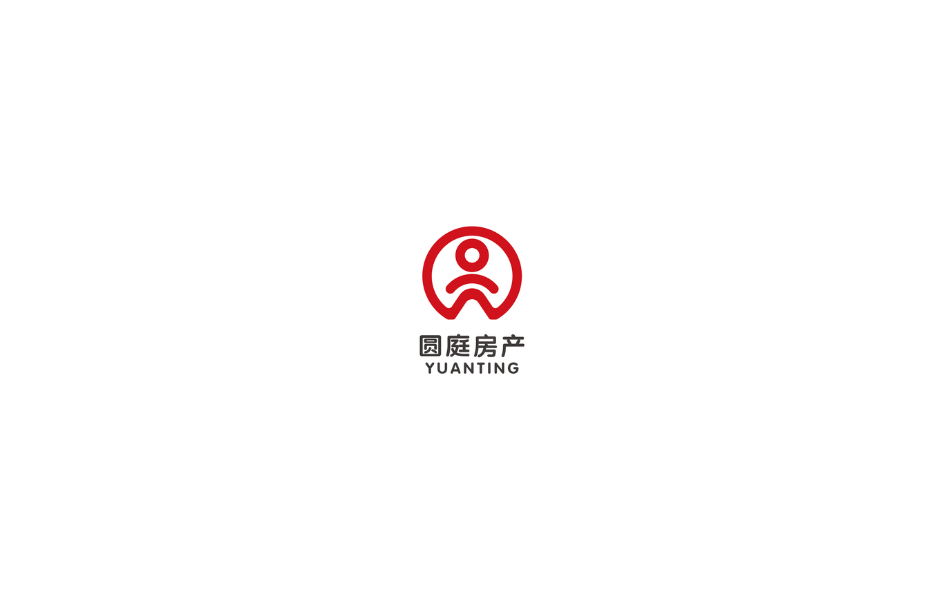 圓庭房產(chǎn)logo設計圖1