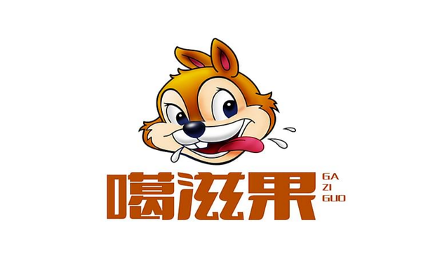 万马坚果logo设计