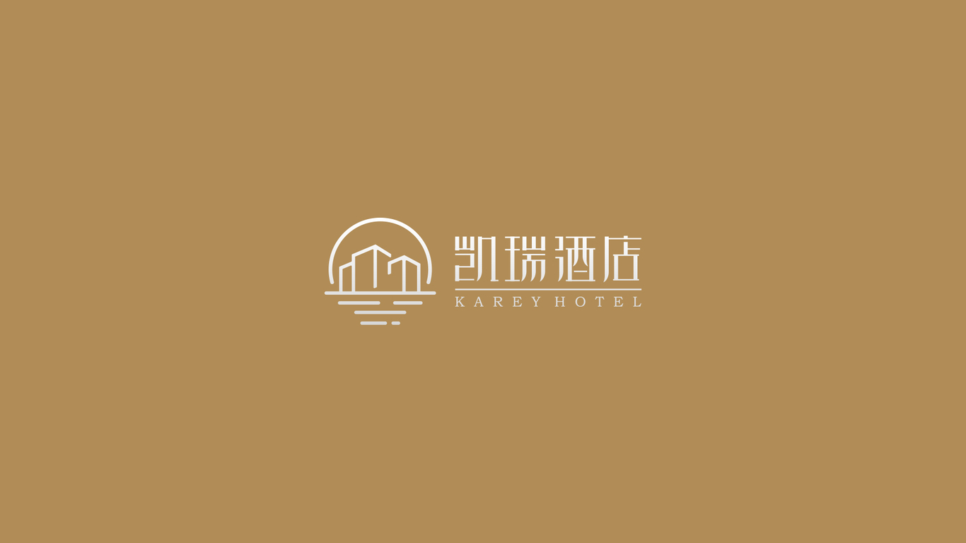 凯瑞酒店LOGO设计图1