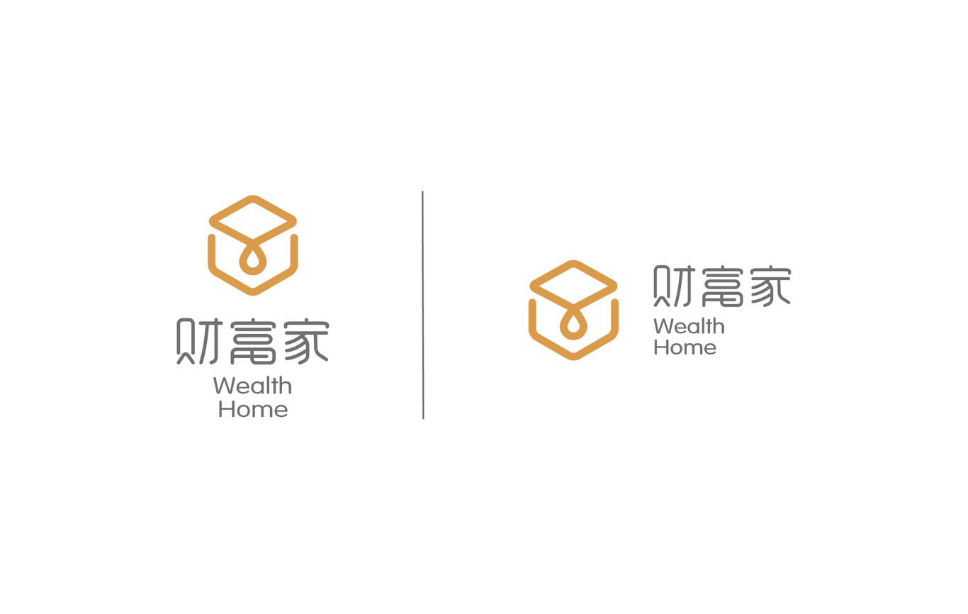 财富家—金融平台LOGO设计图1