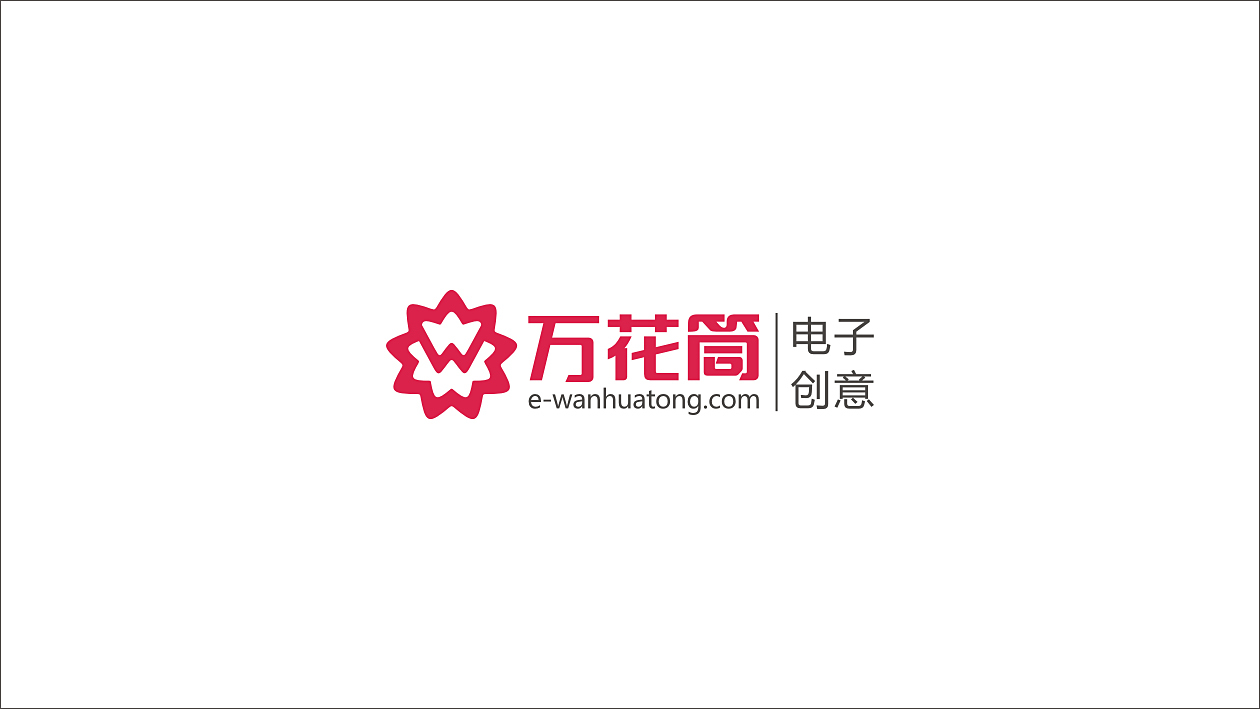 萬花筒平臺(tái)LOGO設(shè)計(jì)圖1