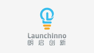 朗啟創(chuàng)新公司LOGO設(shè)計