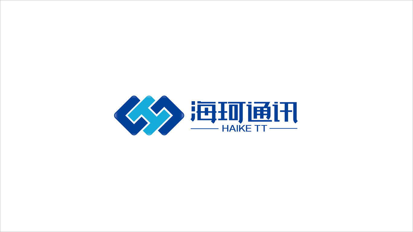 海珂通訊品牌logo及VI設(shè)計(jì)圖0