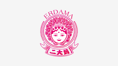 二大媽LOGO設(shè)計