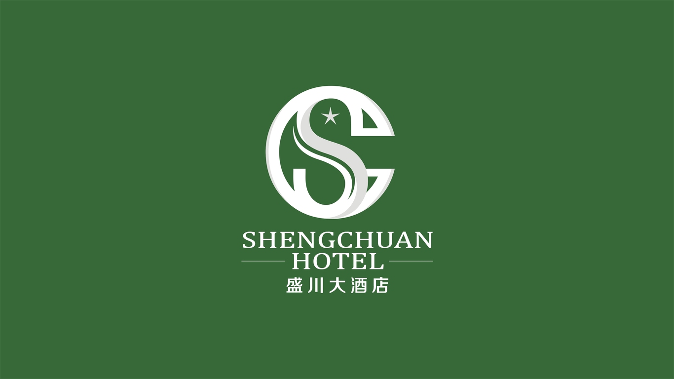 盛川大酒店LOGO設(shè)計中標圖0