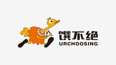 饌不絕LOGO設計