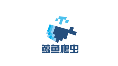 鲸鱼爬虫金融品牌LOGO设计