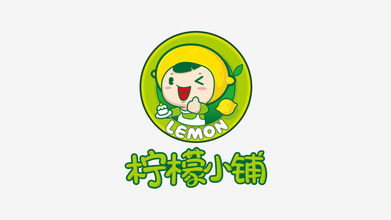 柠檬小铺LOGO设计