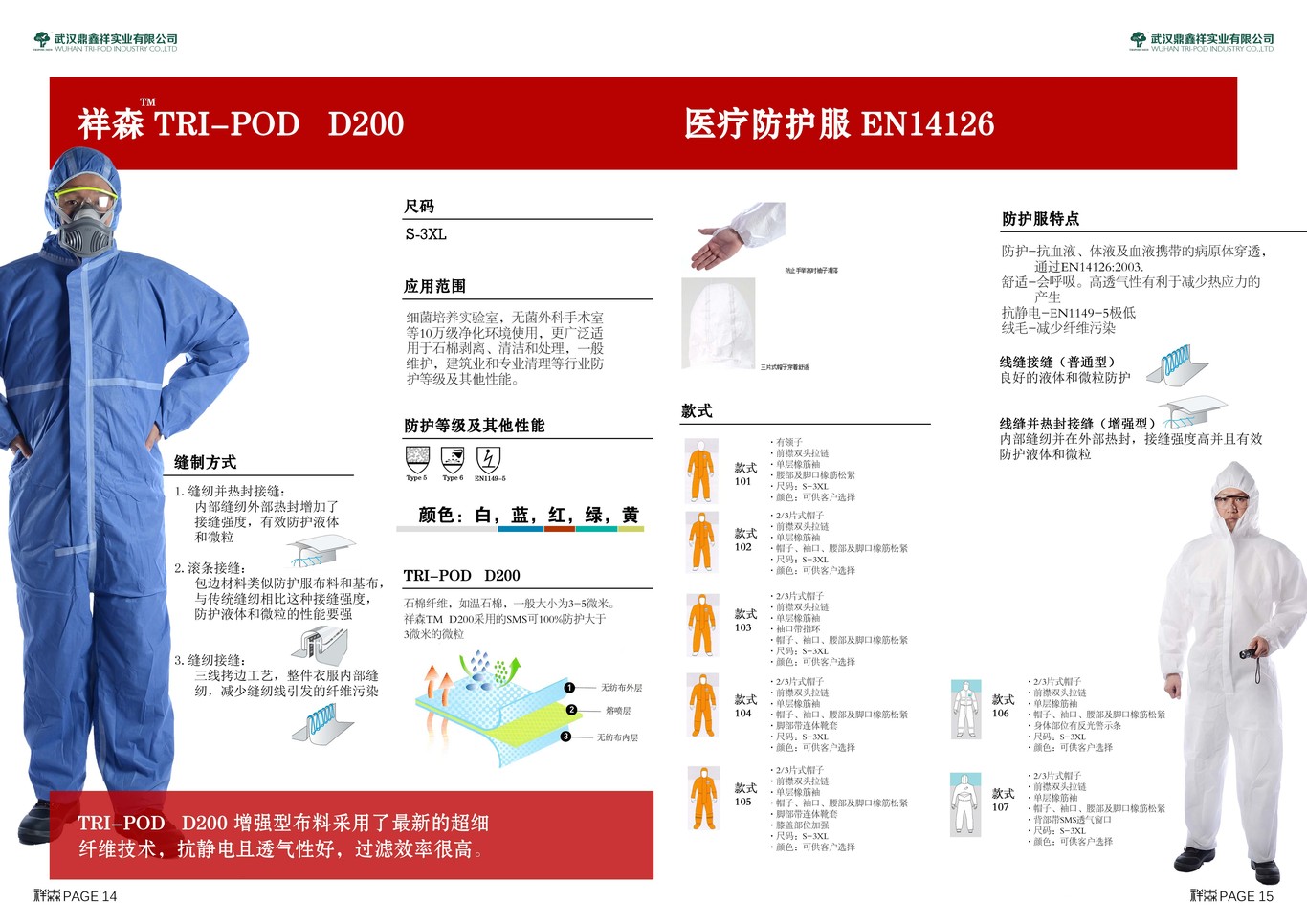 化學防護服畫冊設計圖6