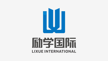 励学国际logo设计