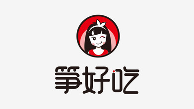 筝好吃LOGO设计