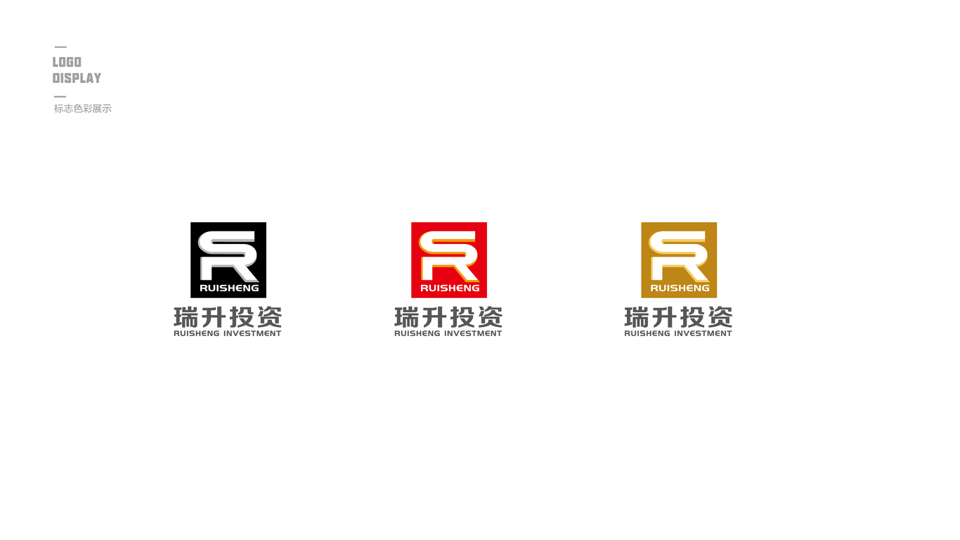 瑞升投资金融品牌LOGO设计中标图5