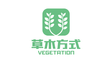 草木方式医疗品牌LOGO设计