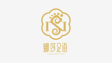 娜莎足道文化品牌LOGO设计