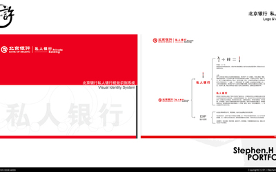 北京银行私人银行VI