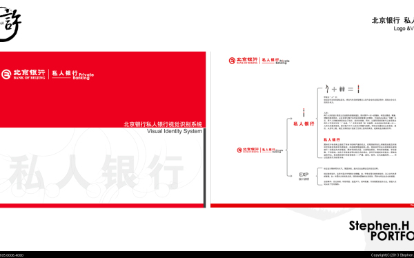 北京银行私人银行VI