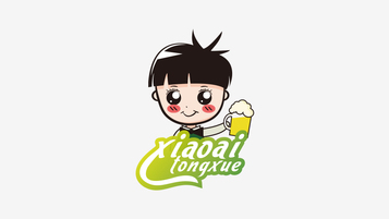 小艾同學餐飲品牌LOGO設計