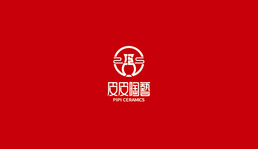 皮皮陶藝LOGO設(shè)計(jì)圖4