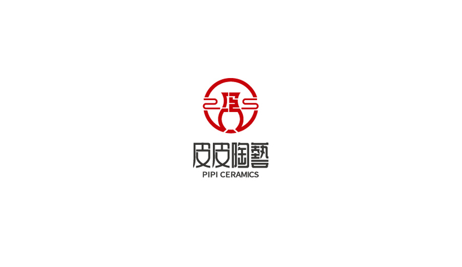 皮皮陶藝LOGO設(shè)計(jì)圖3