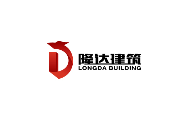 隆達建筑公司logo設計