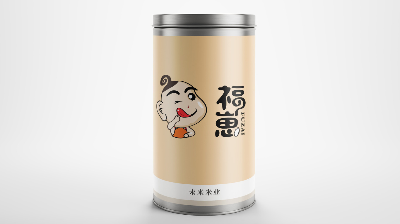 福崽食品品牌LOGO設(shè)計(jì)中標(biāo)圖2