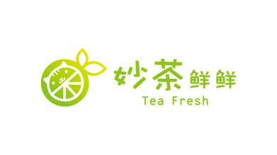 妙茶鲜鲜食品品牌LOGO设计