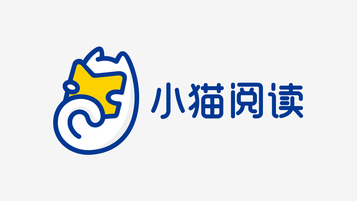 小猫阅读互联网品牌LOGO设计