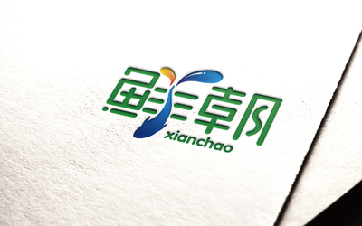 鲜朝生鲜电商logo